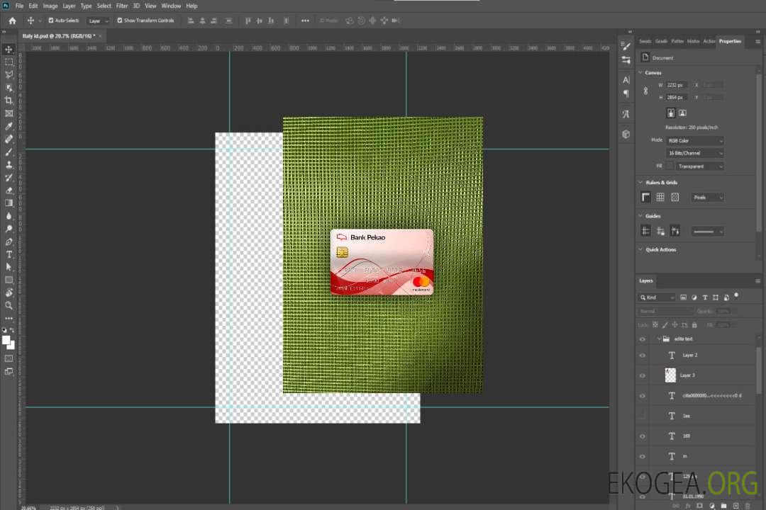 Pologne Banque Pekao S.A banque mastercard photolook , template Pologne Banque Pekao S.A banque mastercard photolook , template
